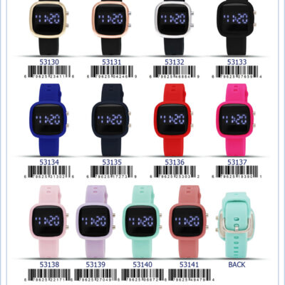 DACQA LED Watch – Red