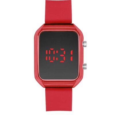 DACQA LED Watch – Red