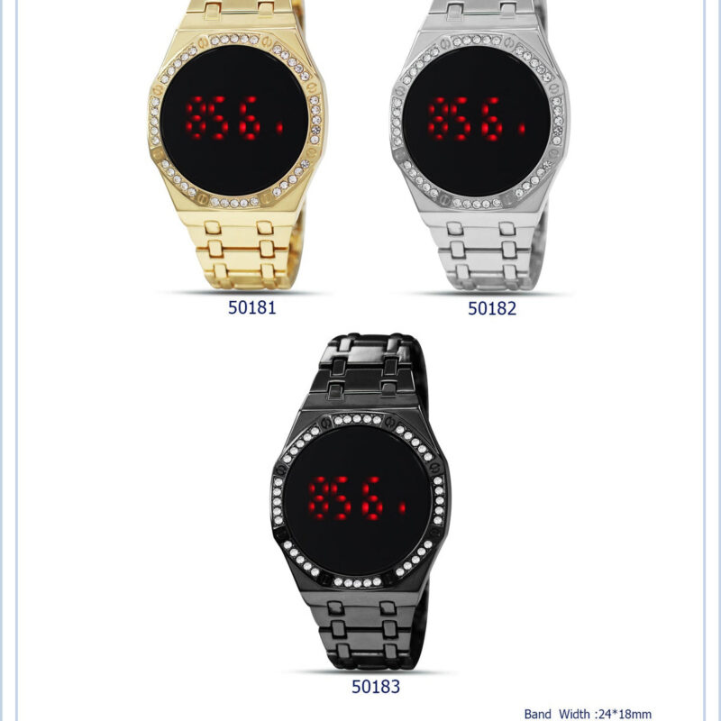 DACQA LED Watch – Special – Black