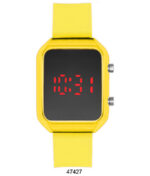 DACQA LED Watch – Yellow