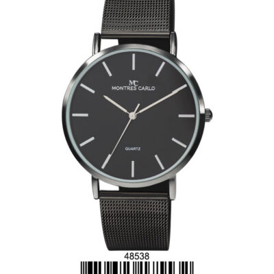 DACQA Mesh Band Watch – Black