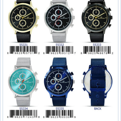 DACQA Mesh Band Watch – Blue