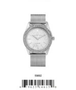 DACQA Mesh Band Watch – Gold/Silver/Gold