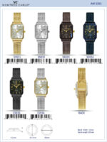 DACQA Mesh Band Watch – Navy Blue