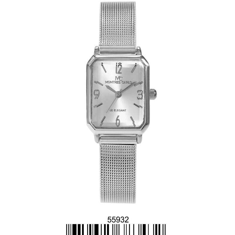 DACQA Mesh Band Watch – Navy Blue