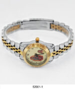 DACQA Metal Band Day and Date Watch