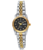 DACQA Metal Band Day and Date Watch
