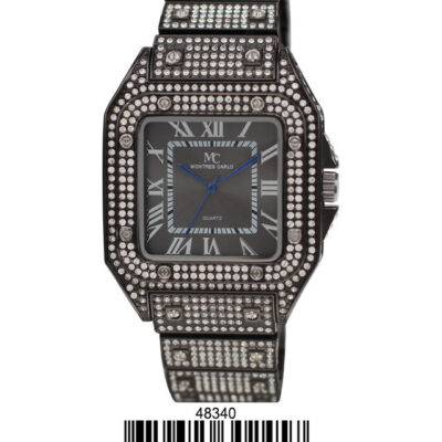 DACQA Metal Band Watch – Black