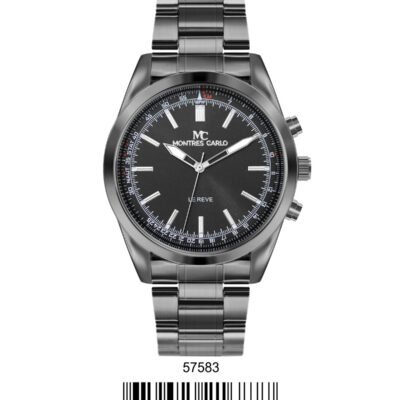 DACQA Metal Band Watch – Black