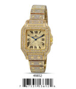 DACQA Metal Band Watch – Gold