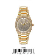 DACQA Metal Band Watch – Gold