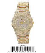 DACQA Metal Band Watch – Gold