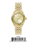 DACQA Metal Band Watch – Gold