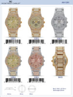 DACQA Metal Band Watch – Gold