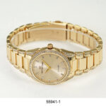 DACQA Metal Band Watch – Gold
