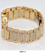DACQA Metal Band Watch – Gold