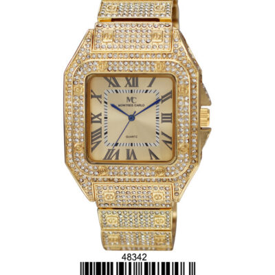 DACQA Metal Band Watch – Gold