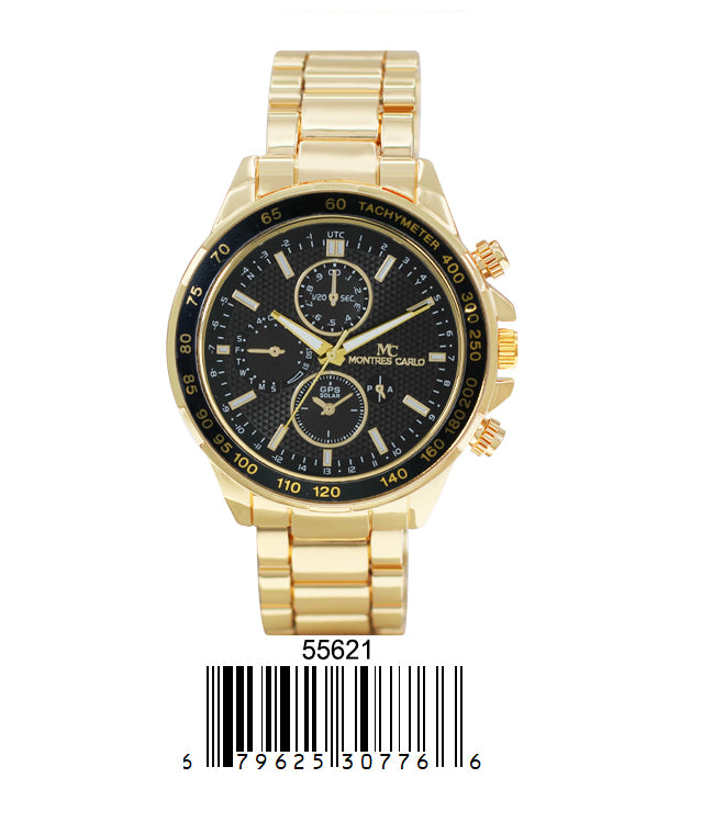 DACQA Metal Band Watch – Gold/Black DACQA Metal Band Watch – Gold/Black