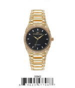 DACQA Metal Band Watch – Gold/Black