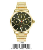 DACQA Metal Band Watch – Gold/Black