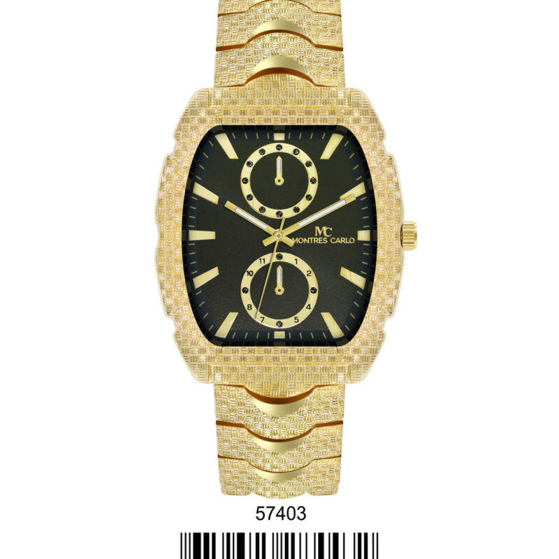 DACQA Metal Band Watch – Gold/Black DACQA Metal Band Watch – Gold/Black