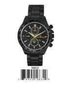 DACQA Metal Band Watch – Gold/Black