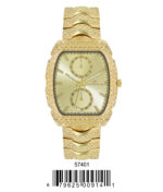 DACQA Metal Band Watch – Gold/Black