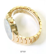 DACQA Metal Band Watch – Gold/Black