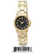 DACQA Metal Band Watch – Gold/Black