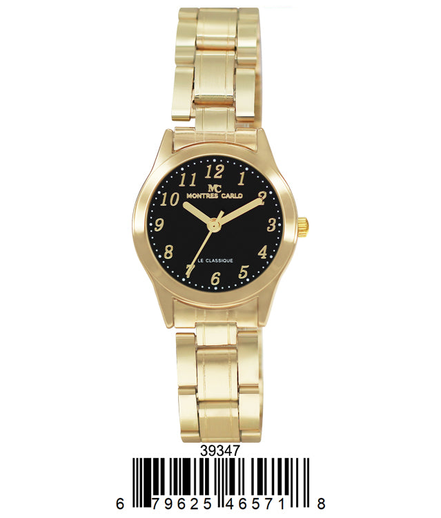 DACQA Metal Band Watch – Gold/Black/Gold DACQA Metal Band Watch – Gold/Black/Gold