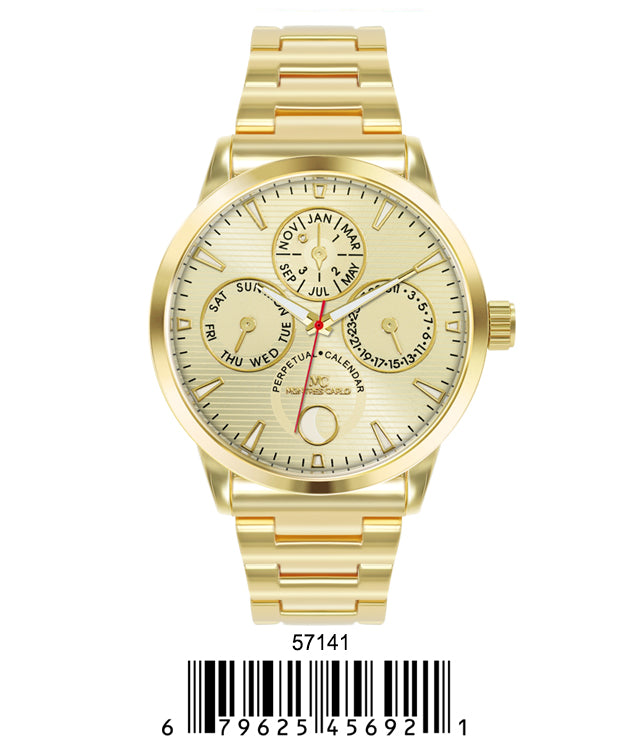 DACQA Metal Band Watch – Gold/Gold DACQA Metal Band Watch – Gold/Gold