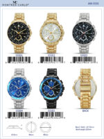 DACQA Metal Band Watch – Gold/Silver