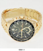 DACQA Metal Band Watch – Gold/Silver