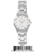 DACQA Metal Band Watch – Gold/White