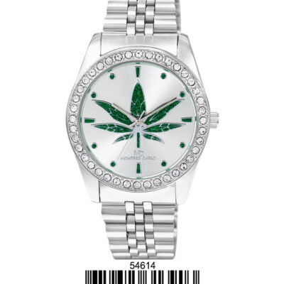 DACQA Metal Band Watch – Silver