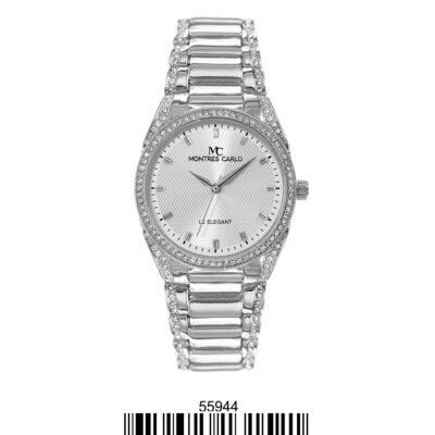DACQA Metal Band Watch – Silver