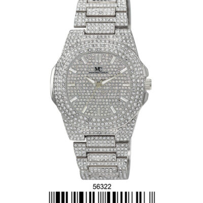 DACQA Metal Band Watch – Silver