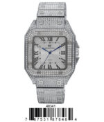 DACQA Metal Band Watch – Silver