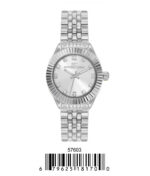 DACQA Metal Band Watch – Silver