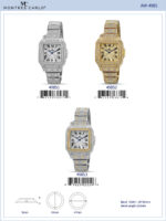 DACQA Metal Band Watch – Silver