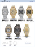 DACQA Metal Band Watch – Silver