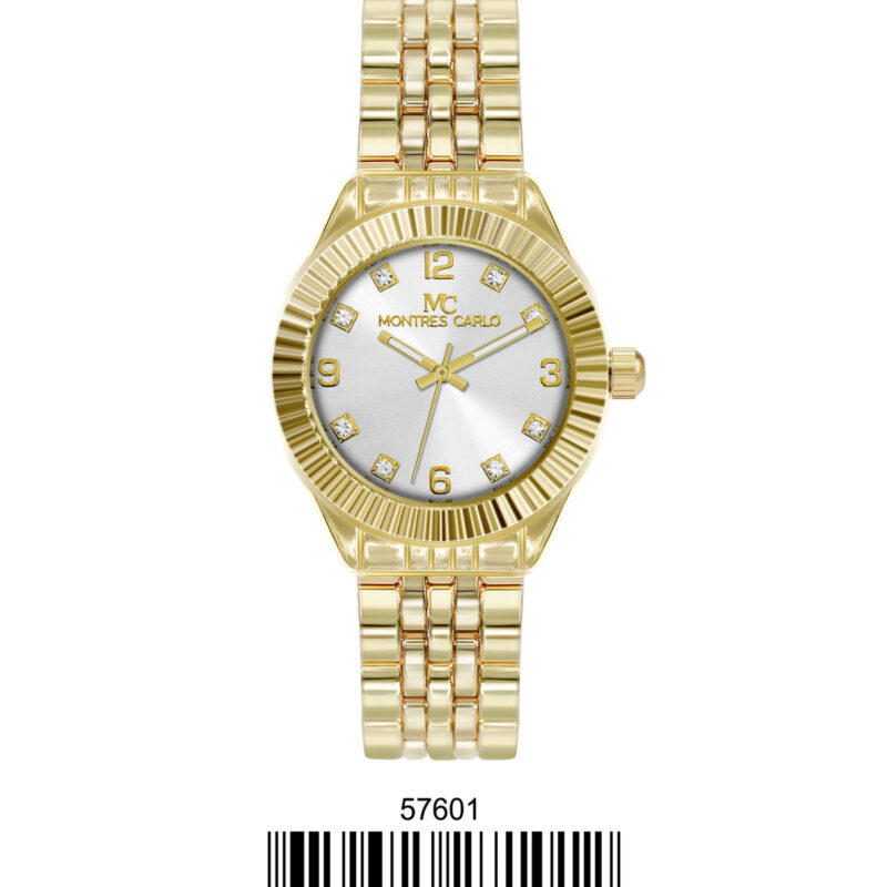 DACQA Metal Band Watch – Silver