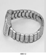 DACQA Metal Band Watch – Silver