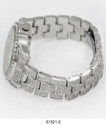DACQA Metal Band Watch – Silver