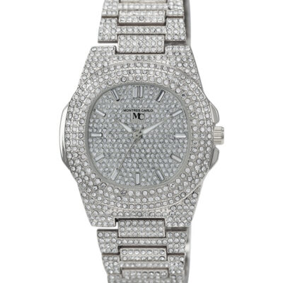 DACQA Metal Band Watch – Silver