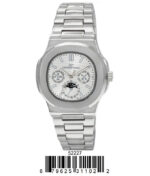 DACQA Metal Band Watch – Silver