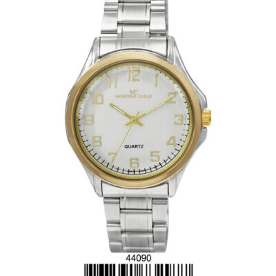 DACQA Metal Band Watch – Two-Tone