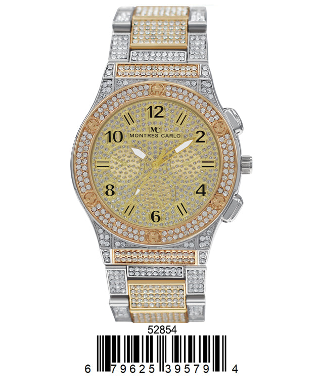 DACQA Metal Band Watch – Two-Tone Gold DACQA Metal Band Watch – Two-Tone Gold