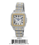 DACQA Metal Band Watch – TwoTone
