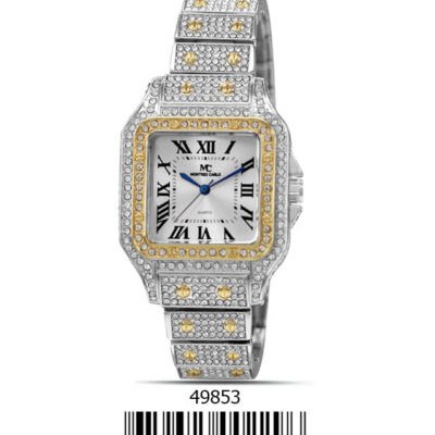 DACQA Metal Band Watch – TwoTone